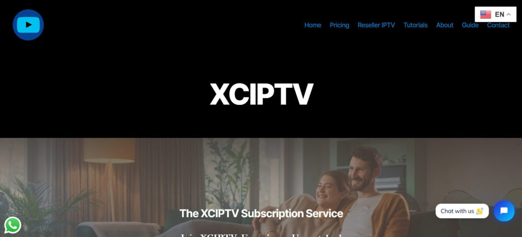 XCIPTV Player Main Screen