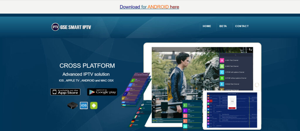 Main Screen Gse Smart IPTV