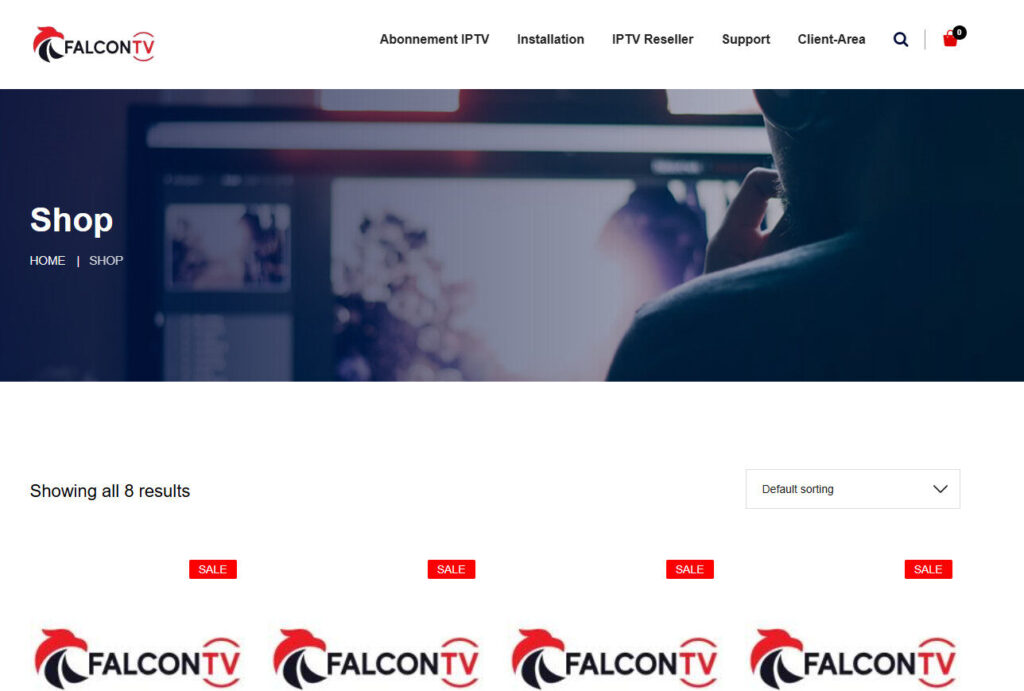 FalconTV Homepage