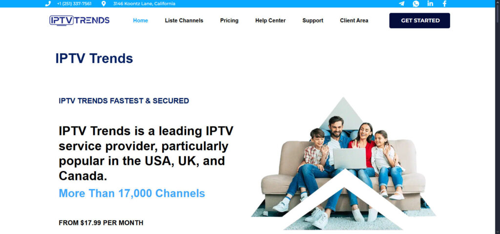 IPTV Trends homepage