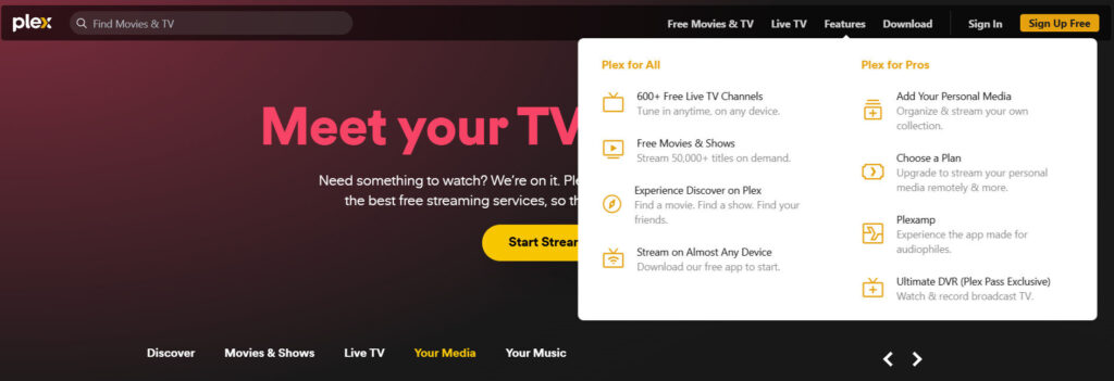 Plex Features