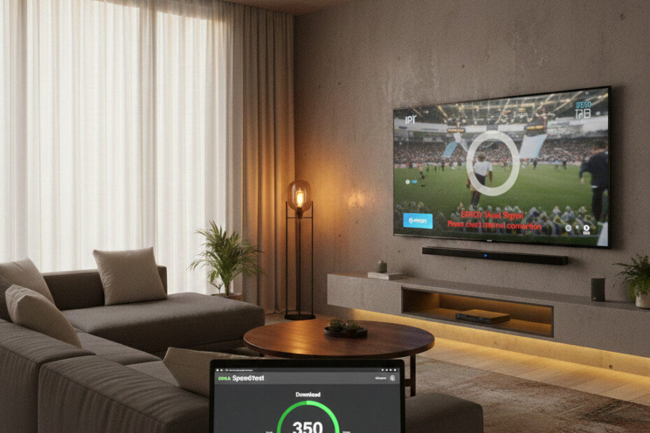 IPTV buffering while internet speed is fast due to ISP throttling