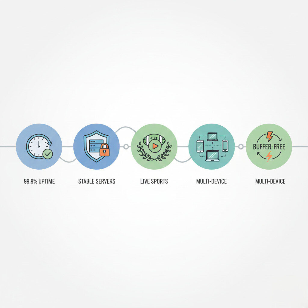 Key features of reliable IPTV services in 2025