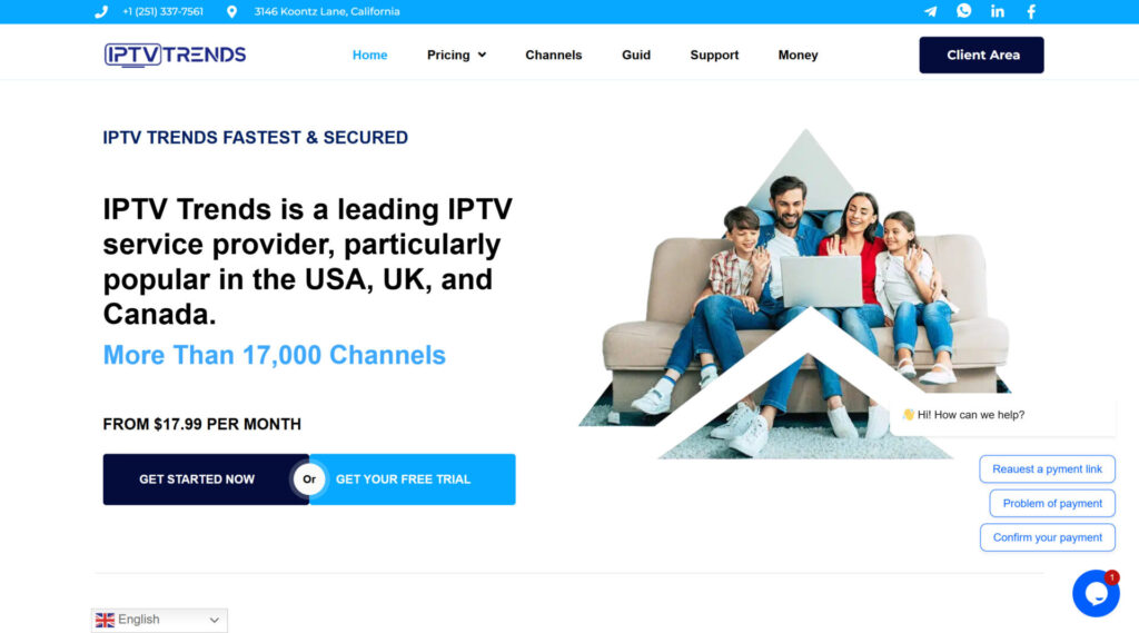 IPTV trends interface and channel layout
