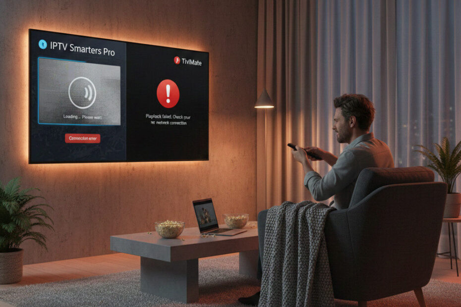 IPTV Smarters and TiviMate not working after Firestick or Smart TV update