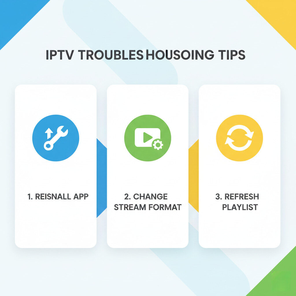 IPTV troubleshooting tips for apps not working after updates
