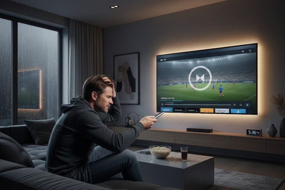 IPTV keeps freezing on smart TV buffering issue