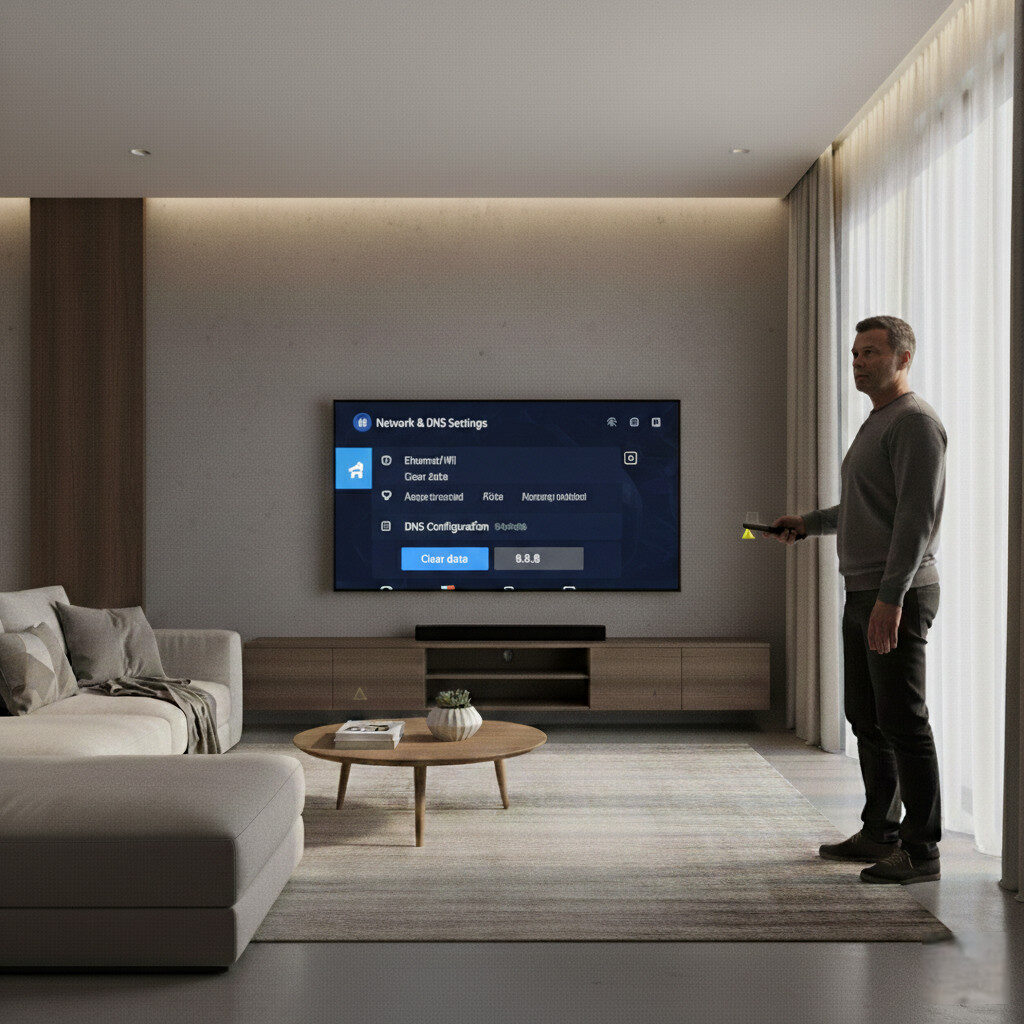 Changing DNS to fix IPTV channel problems