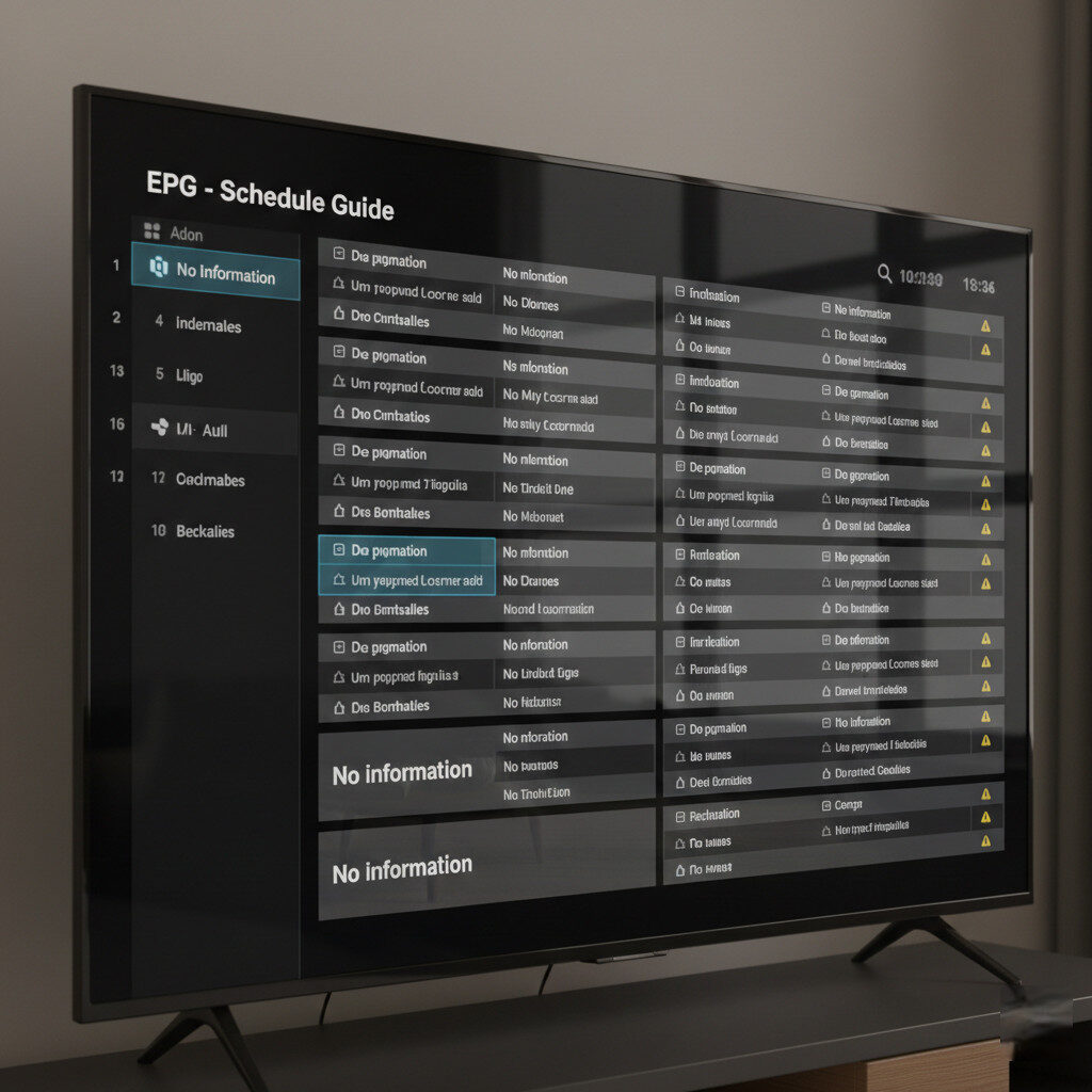 IPTV working again full channel list restored