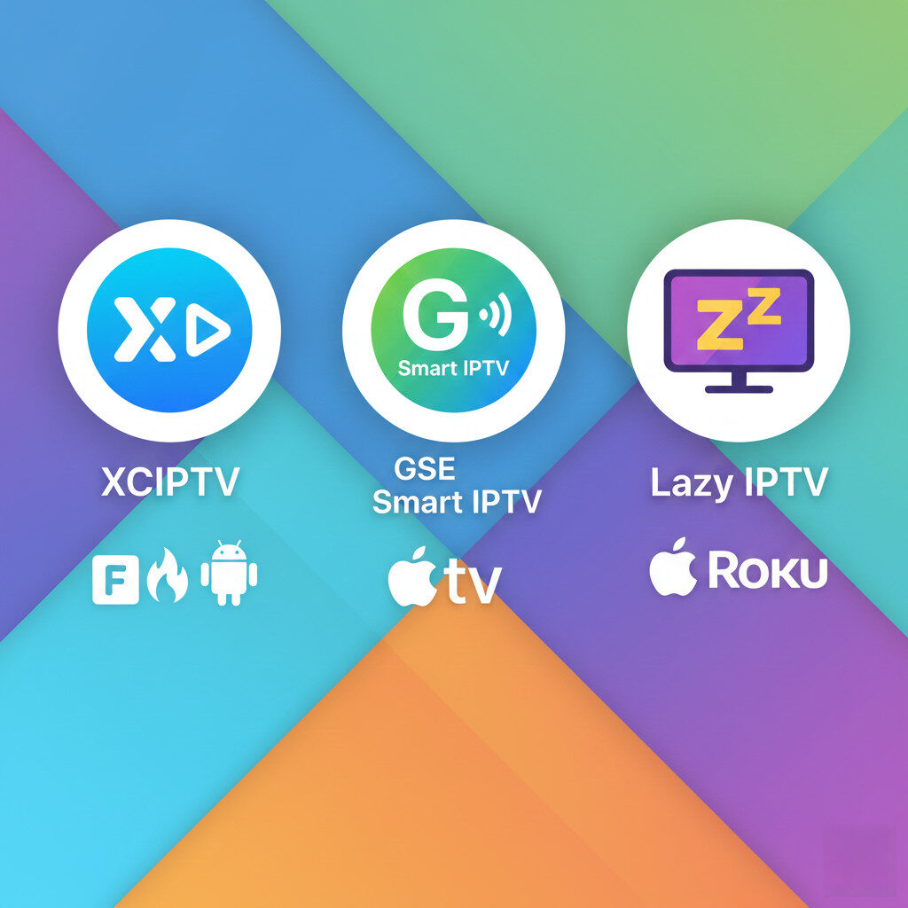 Best IPTV player alternatives: XCIPTV, GSE Smart IPTV, Lazy IPTV