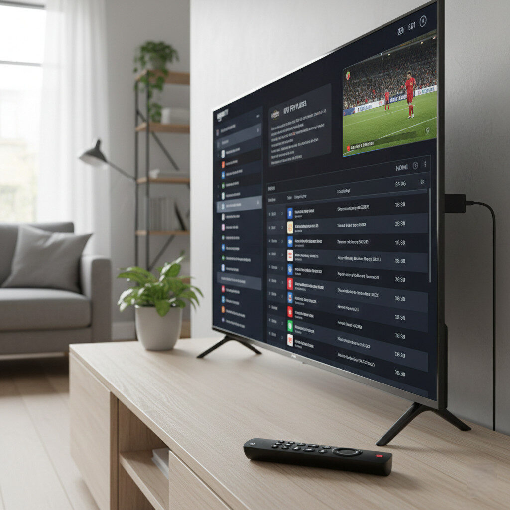 Firestick for IPTV streaming setup on smart TV