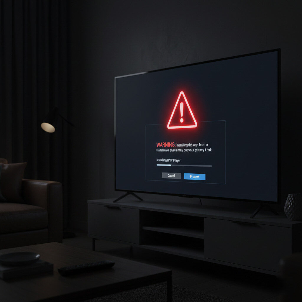 IPTV safety risks from unverified apps on Android TV