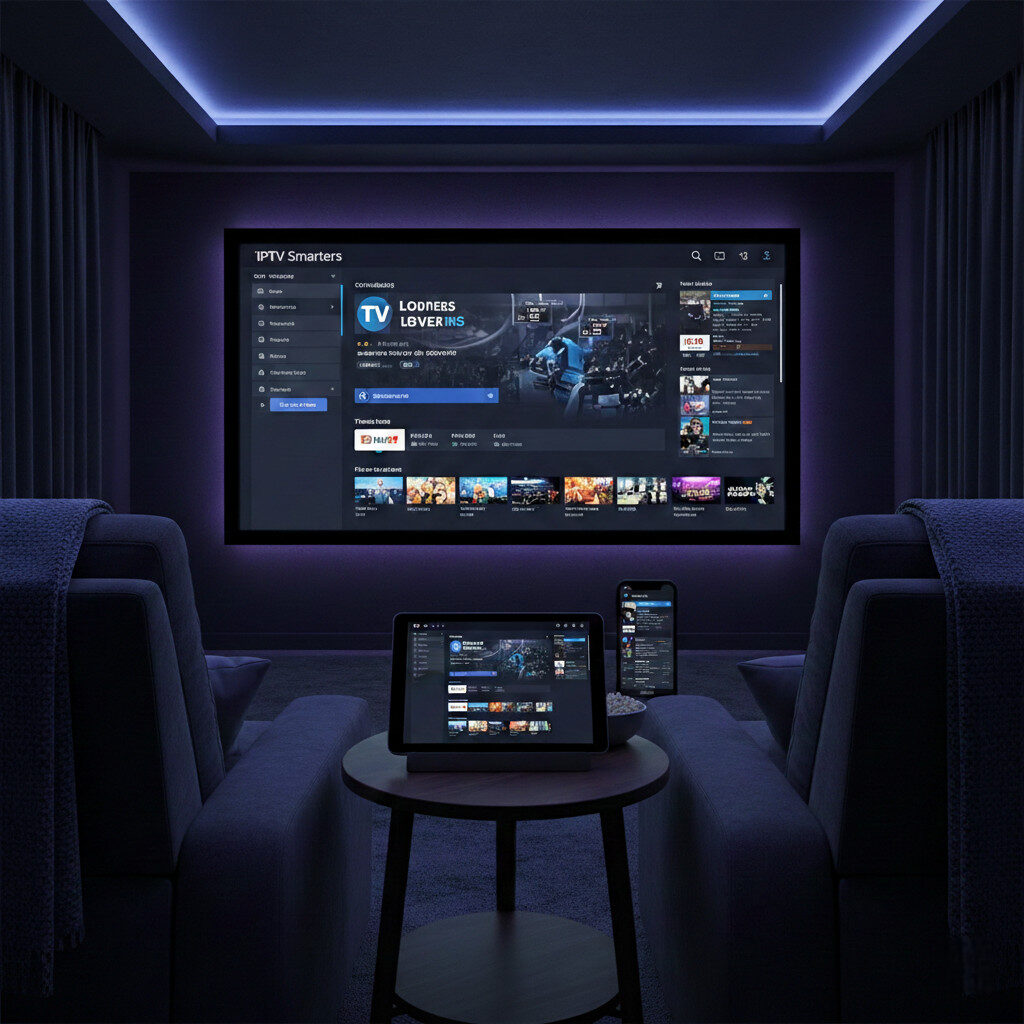 IPTV Smarters app on multiple devices