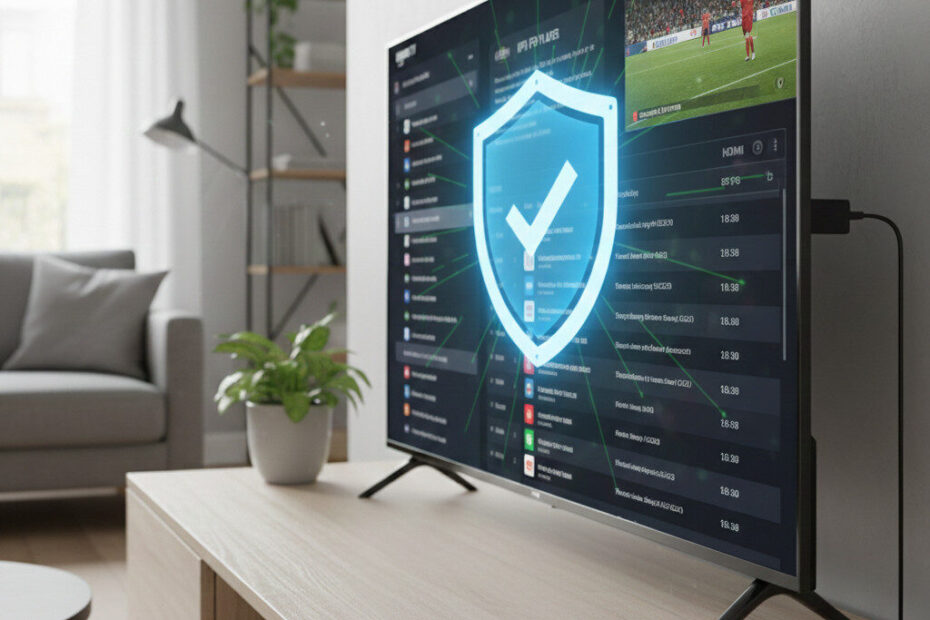 Is IPTV safe to use on smart TV with security protection concept