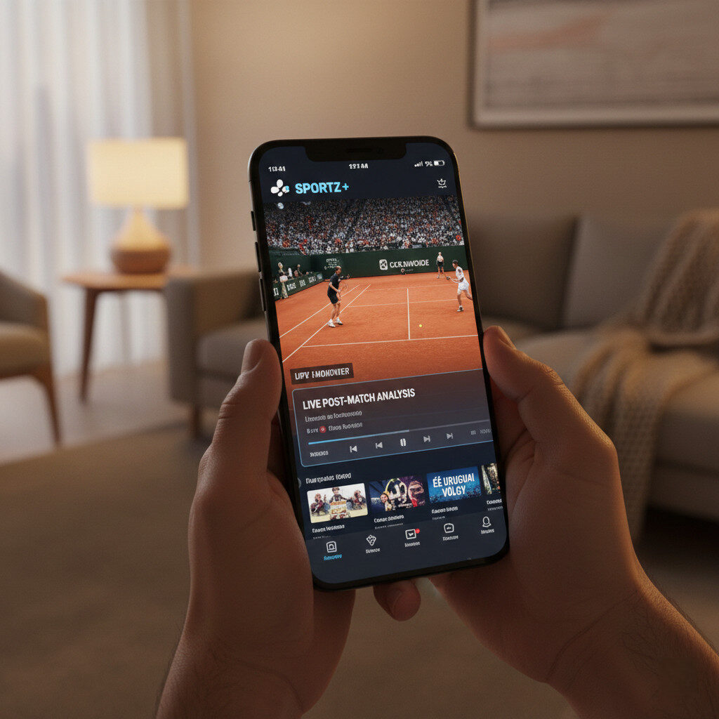 IPTV on mobile device live TV streaming