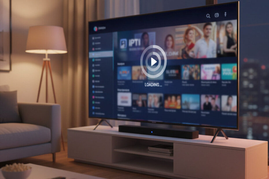 IPTV not loading on Smart TV stuck on loading screen