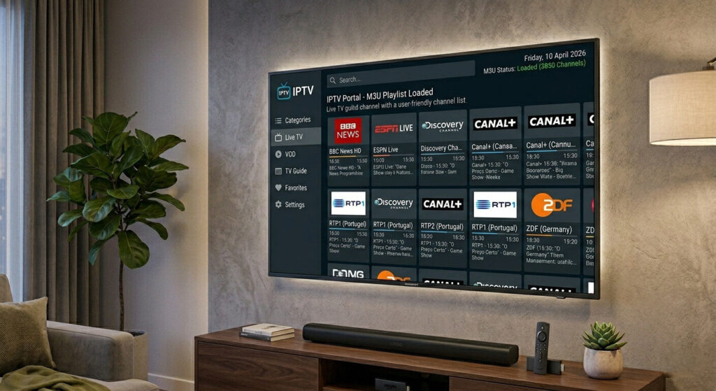 how to set up IPTV on Firestick loading IPTV channels